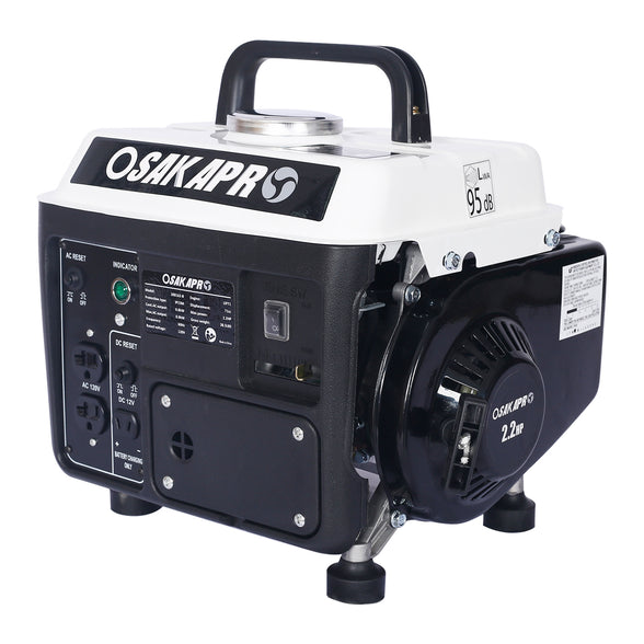 Portable Generator, Outdoor generator Low Noise, Gas Powered Generator