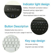 For Universal Android Tablets 10.1/10.5 Tablet Bluetooth Keyboard Case Cover[Black, Fits 10/10.1/10.5 Inch Tablet]