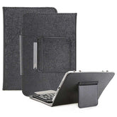 For Universal Android Tablets 10.1/10.5 Tablet Bluetooth Keyboard Case Cover[Black, Fits 10/10.1/10.5 Inch Tablet] Default Title