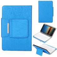 For Universal Android Tablets 10.1/10.5 Tablet Bluetooth Keyboard Case Cover[Blue, Fits 10/10.1/10.5 Inch Tablet] Default Title