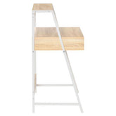 Computer Desk with Drawer - Top-Rated Natural Office Essential
