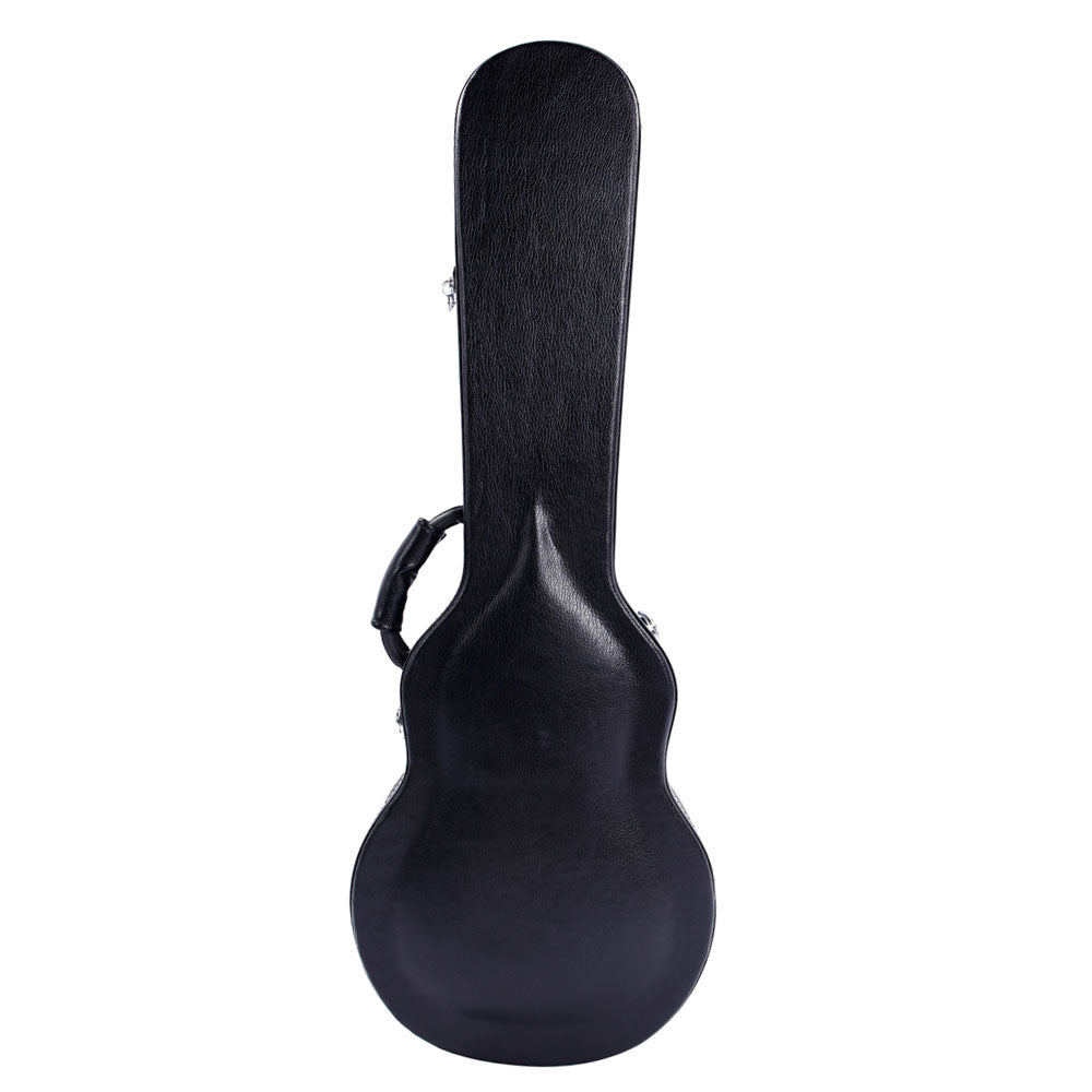 High Grade Electric Guitar Hard Case for GLP Style Electric Guitar Microgroove Bulge Surface Black