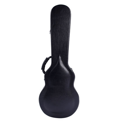 High Grade Electric Guitar Hard Case for GLP Style Electric Guitar Microgroove Bulge Surface Black