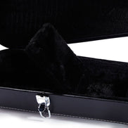 High Grade Electric Guitar Hard Case for GLP Style Electric Guitar Microgroove Bulge Surface Black