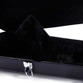 High Grade Electric Guitar Hard Case for GLP Style Electric Guitar Microgroove Bulge Surface Black