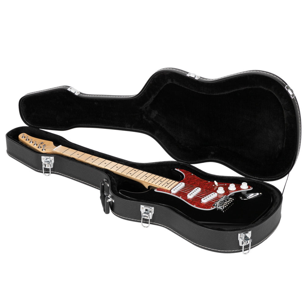 Hard-Shell Electric Guitar Case Flat Surface Black suit for GST, GTL