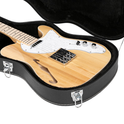 Hard-Shell Electric Guitar Case Flat Surface Black suit for GST, GTL