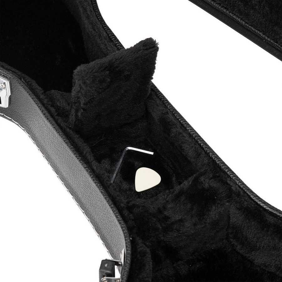 Hard-Shell Electric Guitar Case Flat Surface Black suit for GST, GTL