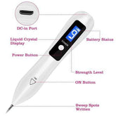 2 PCS Top-Rated Skin Tag Repair Kit - Portable, User-Friendly, USB Charging with Adjustable LCD & 12 Replaceable Needles