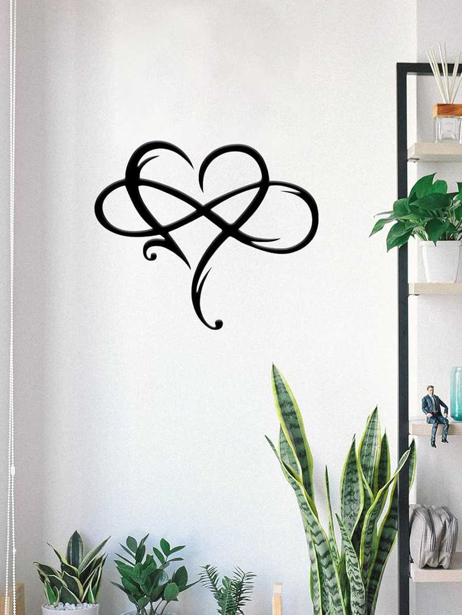 Eternal Love Heart Metal Wall Decor