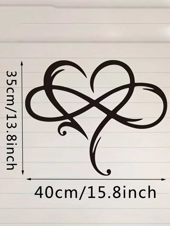 Eternal Love Heart Metal Wall Decor