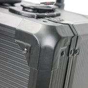 Black 4 Layer Wheeled Hand Tool Box for Easy Mobility