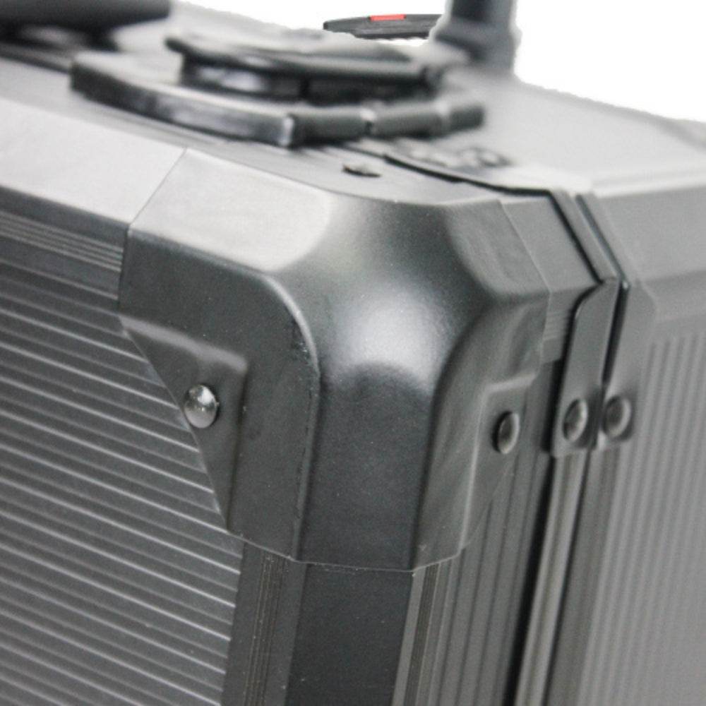 Black 4 Layer Wheeled Hand Tool Box for Easy Mobility