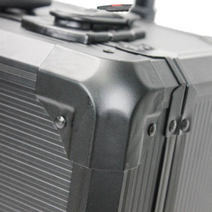 Black 4 Layer Wheeled Hand Tool Box for Easy Mobility