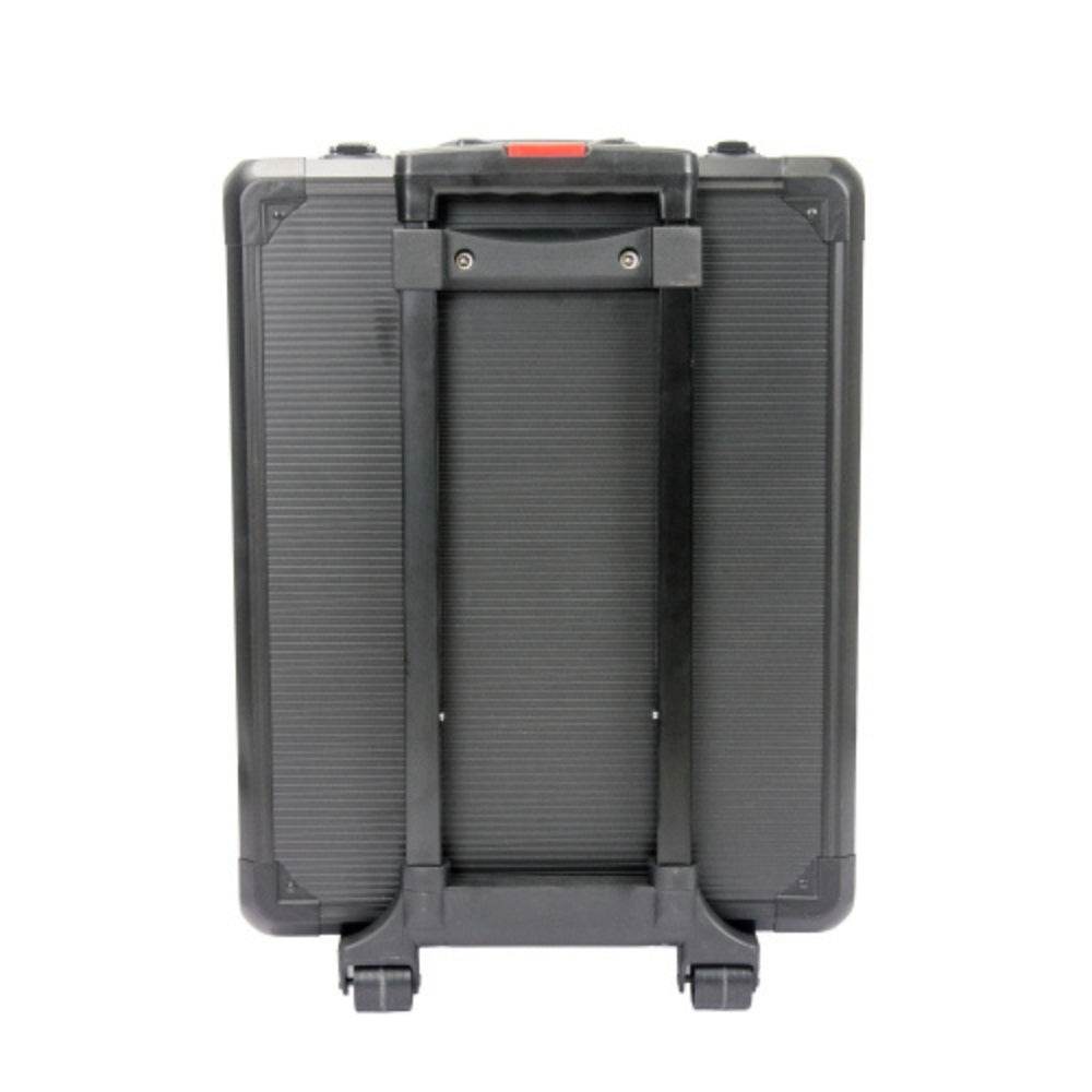 Black 4 Layer Wheeled Hand Tool Box for Easy Mobility