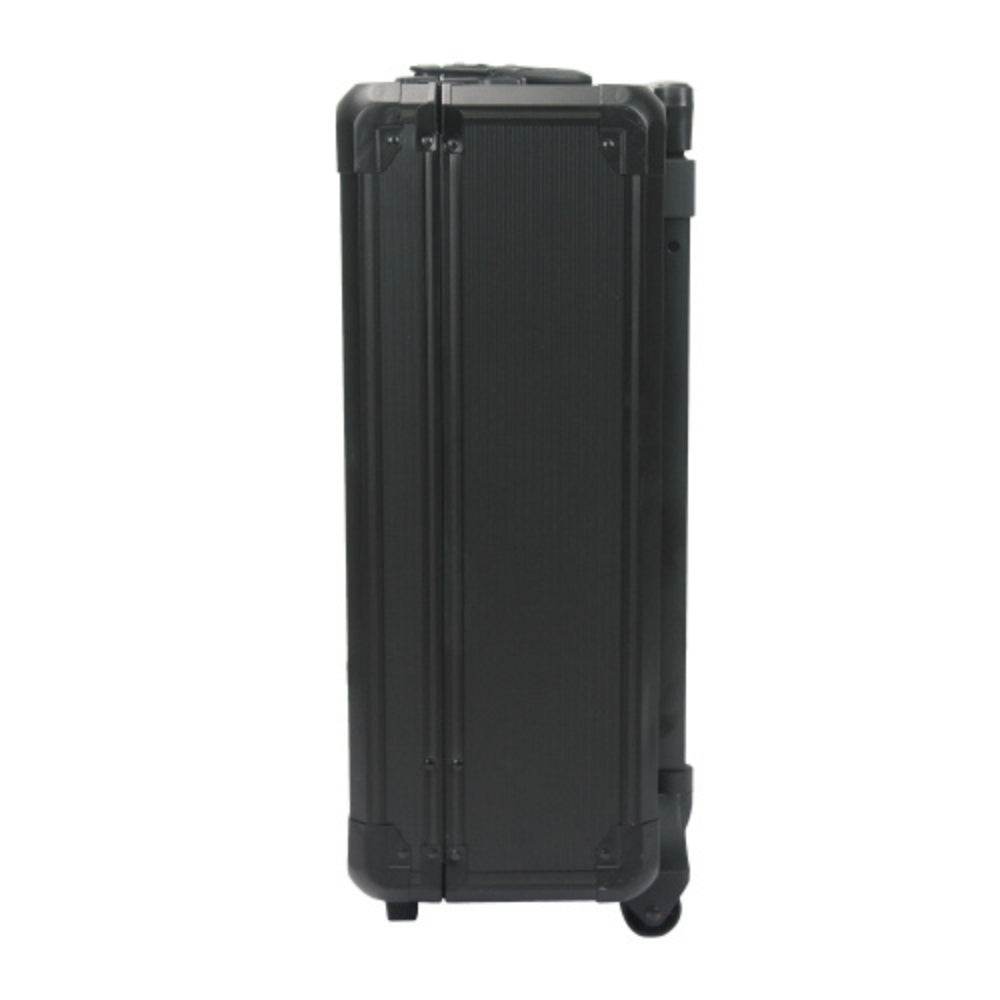 Black 4 Layer Wheeled Hand Tool Box for Easy Mobility