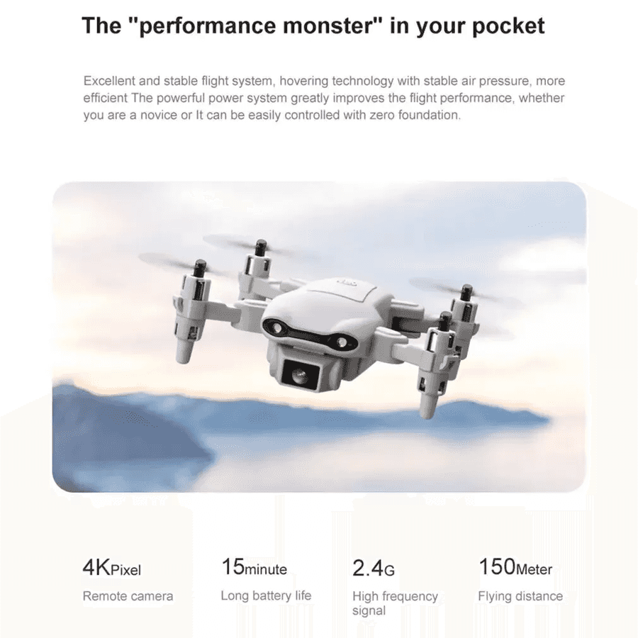 4DRC V9 Mini Drone for Kids Adults 720P HD FPV Camera