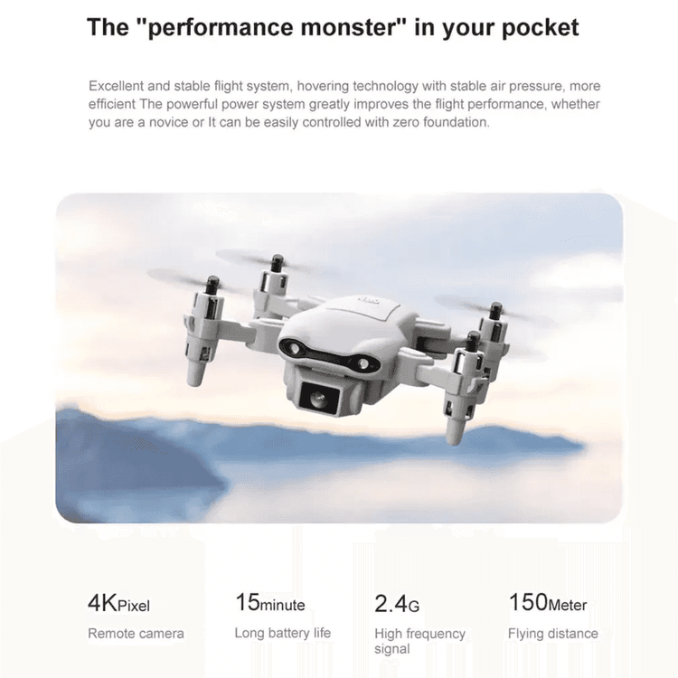 4DRC V9 Mini Drone for Kids Adults 720P HD FPV Camera
