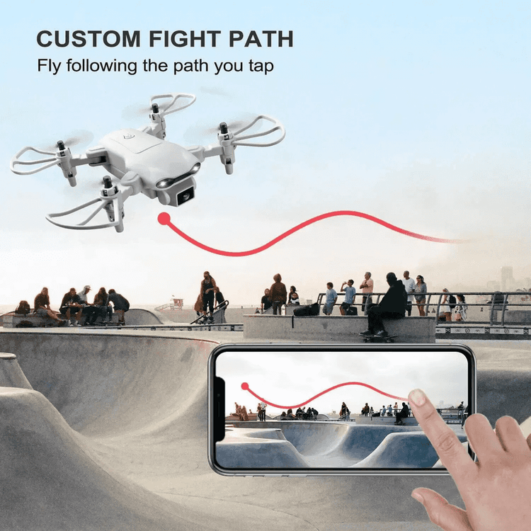 4DRC V9 Mini Drone for Kids Adults 720P HD FPV Camera, Foldable RC