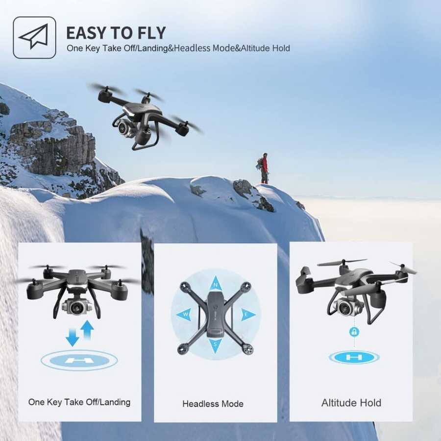 2026 V14 Professional Drone 6K HD Dual Camera Wifi FPV 