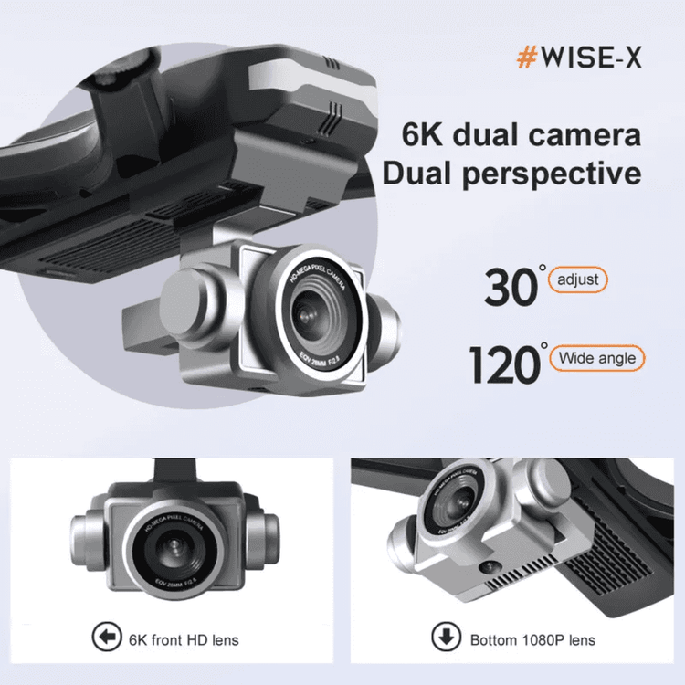 2026 V14 Professional Drone 6K HD Dual Camera Wifi FPV 