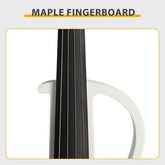 Close-up of a guitar neck with &