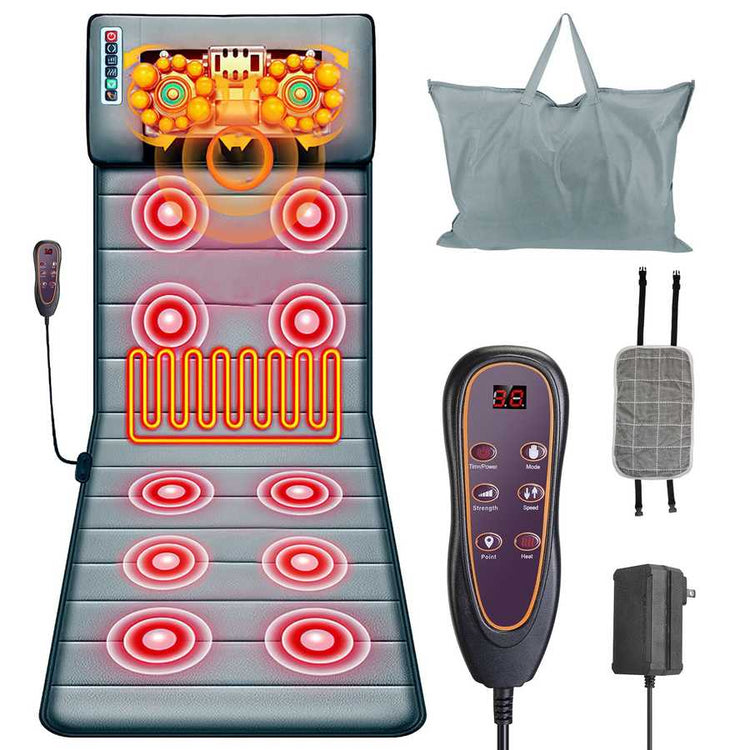 Full Body Massage Mat with Heat - Therapeutic Massage