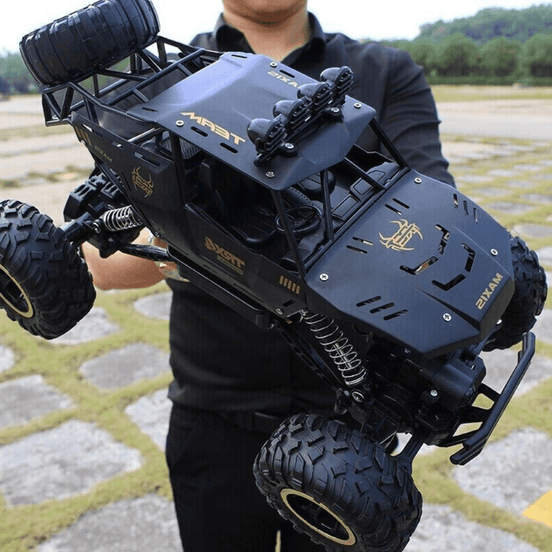 Remote Control Cars & Trucks  1:12 Rock Crawler Rechargeable Off Road Truck 4WD , Metal Shell LED Headlights RC Remote Control Off Road Car Truck