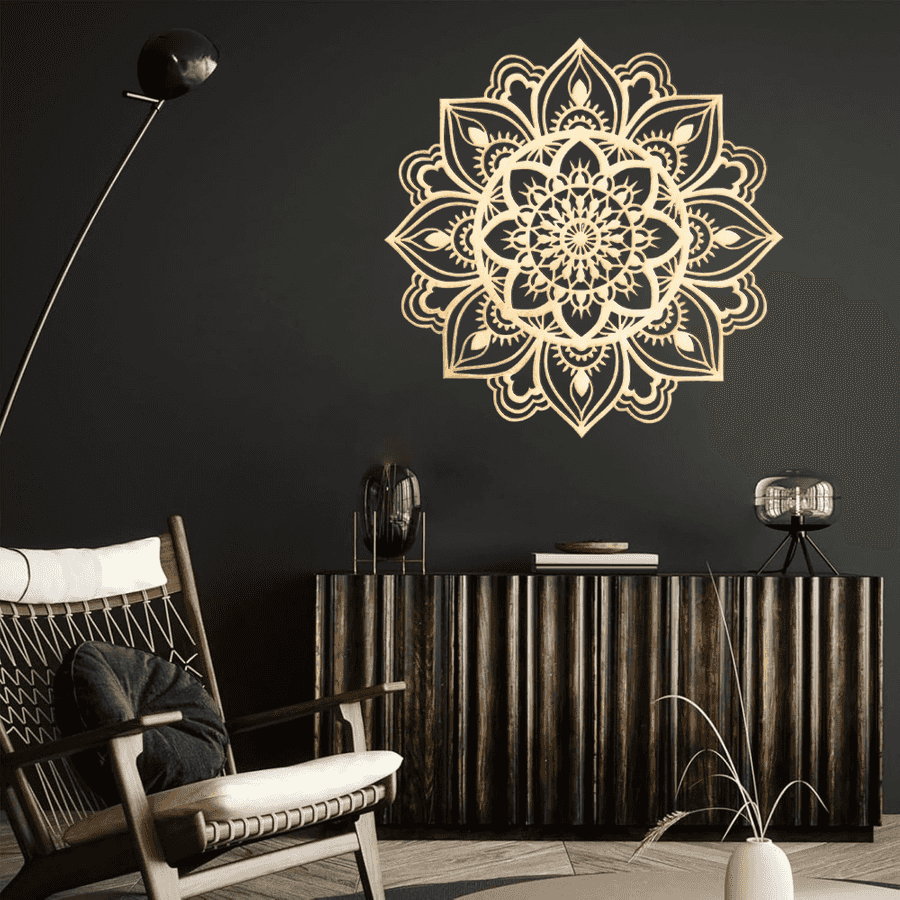 Moroccan Metal Wall Art for Living Room Decor