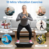 10-Minute Vibration Exercise Routine on Vibration Plate