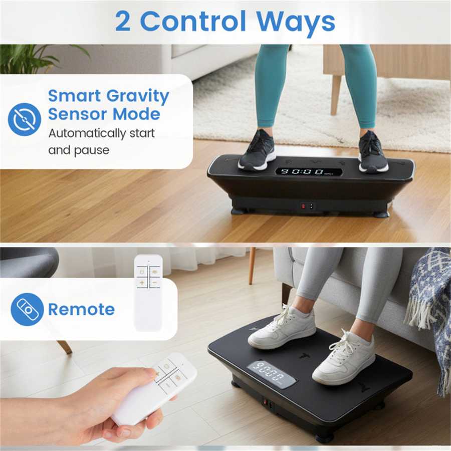 Remote Controlled Vibration Exercise Machine