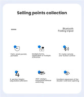 A promotional infographic on a pale blue background titled &