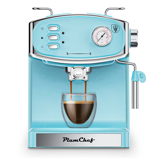 Plum chef 20 Bar Espresso Machine for home- Professional Compact Espresso Maker