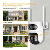 Remote monitoring camera with mobile app control and two-way audio