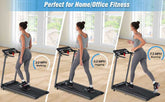Home Office Fitness Treadmill in Use