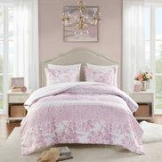 Twin XL floral duvet cover set