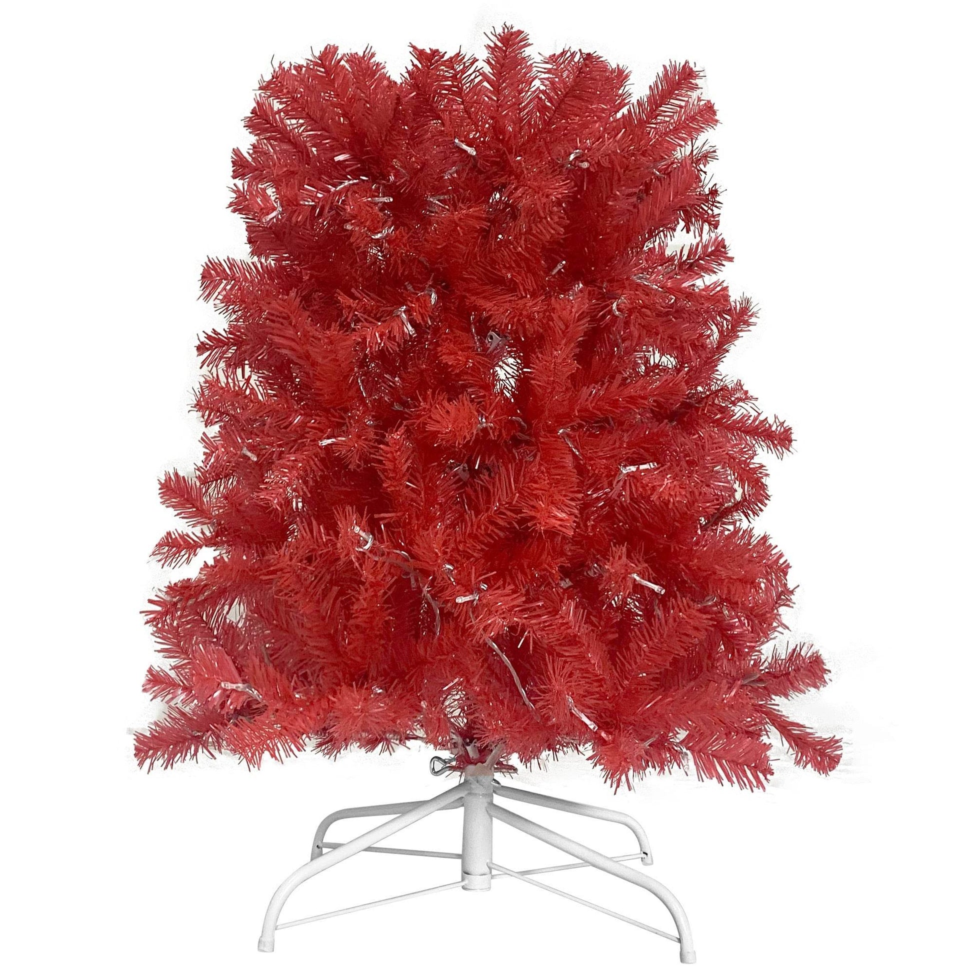 6FT Santa Hat Artificial Christmas Tree with LED Lights