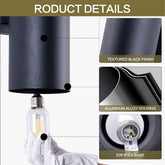 Modern Waterproof Outdoor Porch Light for Exteriors - view 6