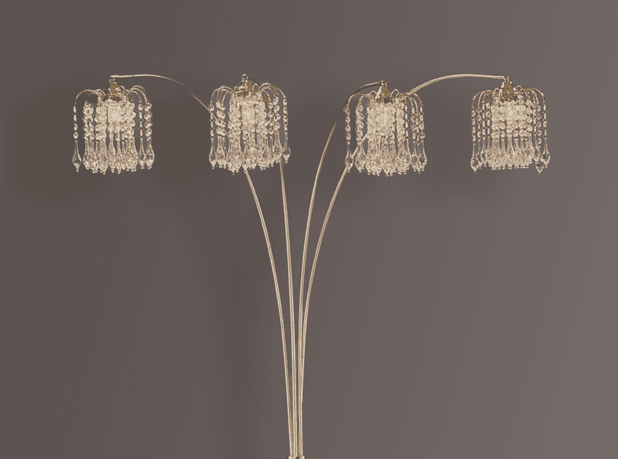 Multi-head Floor Arc Lamp