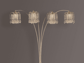 Multi-head Floor Arc Lamp