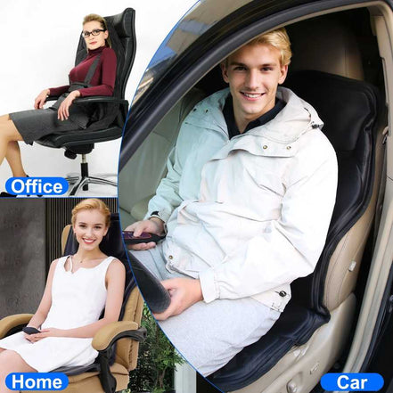 Full Body Massage Chair Pad for Home, Office & Car
