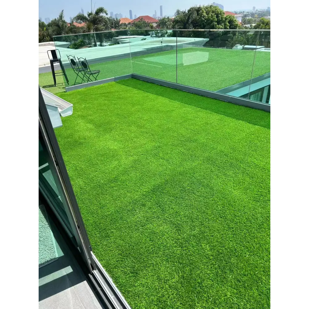 2FTX10FT Outdoor Artificial Grass Runner Rug, Thick Realistic Fake Grass Roll Decor Patio Balcony Garden Lawn, Dog Pets Turf Drain Mat, 1.38" Pile Height MLNshops]