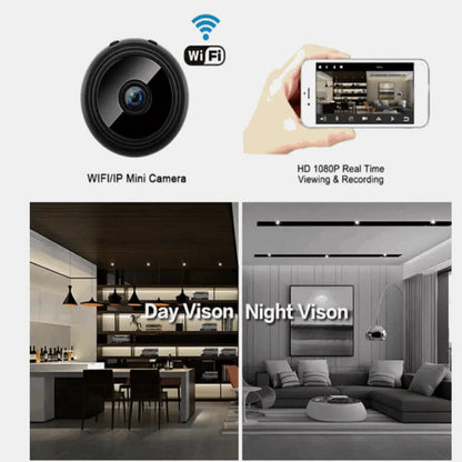 2PCS HD 1080P Mini Wireless Hidden Spy Camera Wifi IP Home Security Night Vision MLNshops]