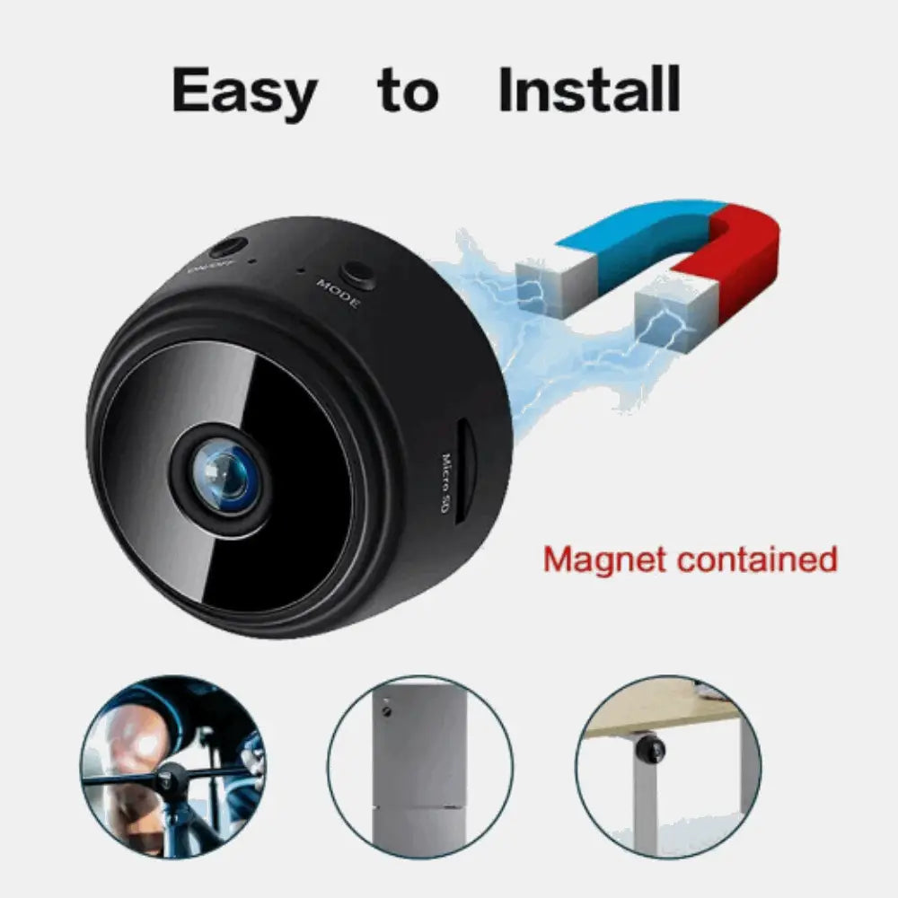 2PCS HD 1080P Mini Wireless Hidden Spy Camera Wifi IP Home Security Night Vision MLNshops]