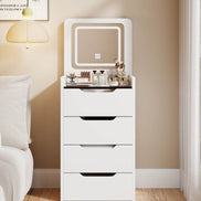 MLNshops 3 in 1 Vanity Table for Small Spaces - Compact Dressing Desk
