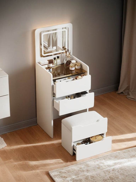 MLNshops 3 in 1 Vanity Table for Small Spaces - Compact Dressing Desk Default