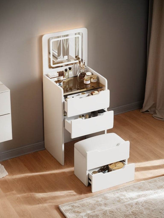 MLNshops 3 in 1 Vanity Table for Small Spaces - Compact Dressing Desk Default