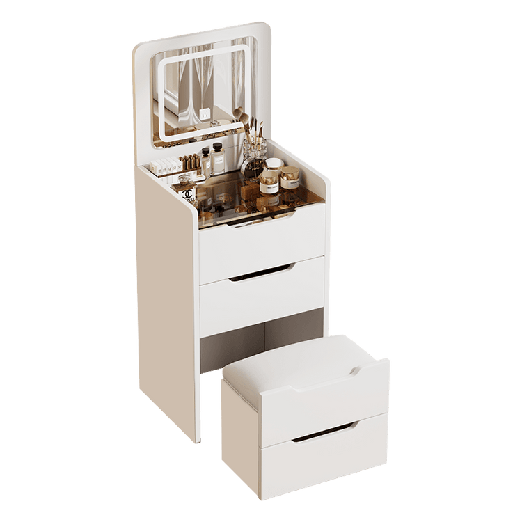 MLNshops 3 in 1 Vanity Table for Small Spaces - Compact Dressing Desk
