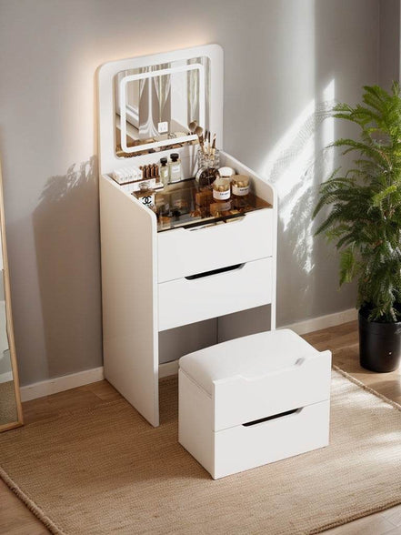 MLNshops 3 in 1 Vanity Table for Small Spaces - Compact Dressing Desk