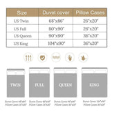 mlnshops 3 Piece Duvet Cover Set - Dream Like a Unicorn